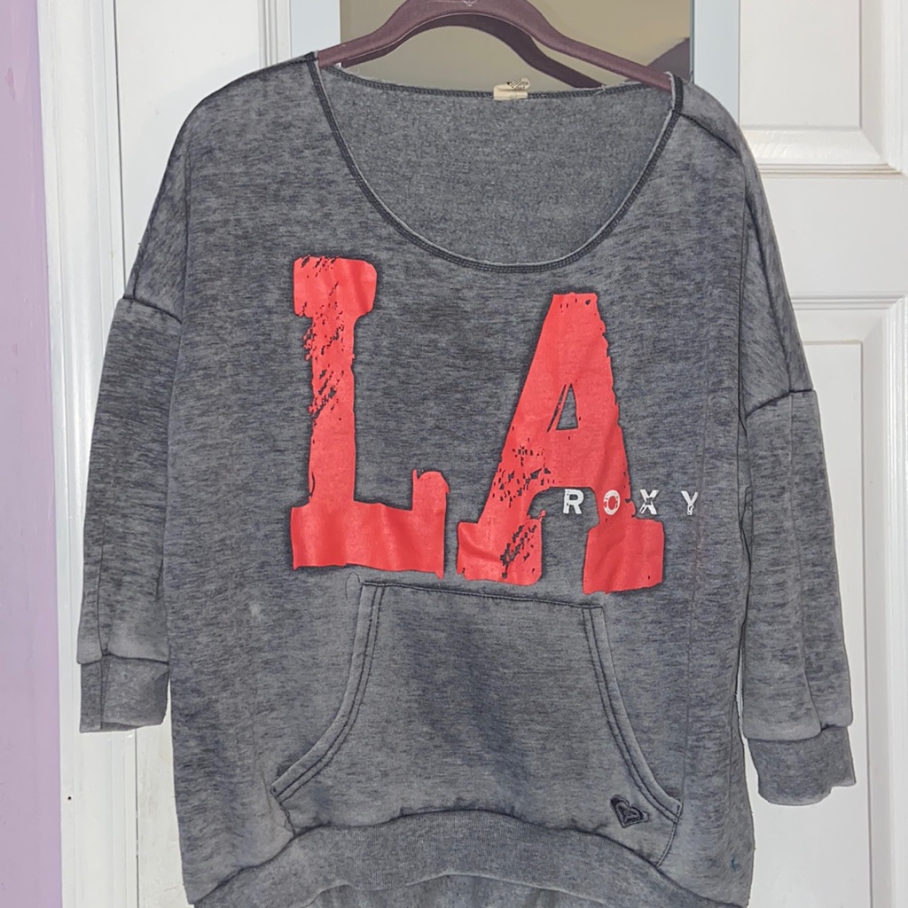 Grey Roxy Pullover